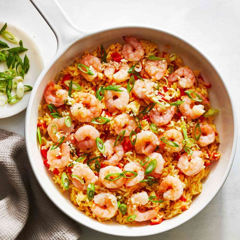 Garlic Shrimp with Rice