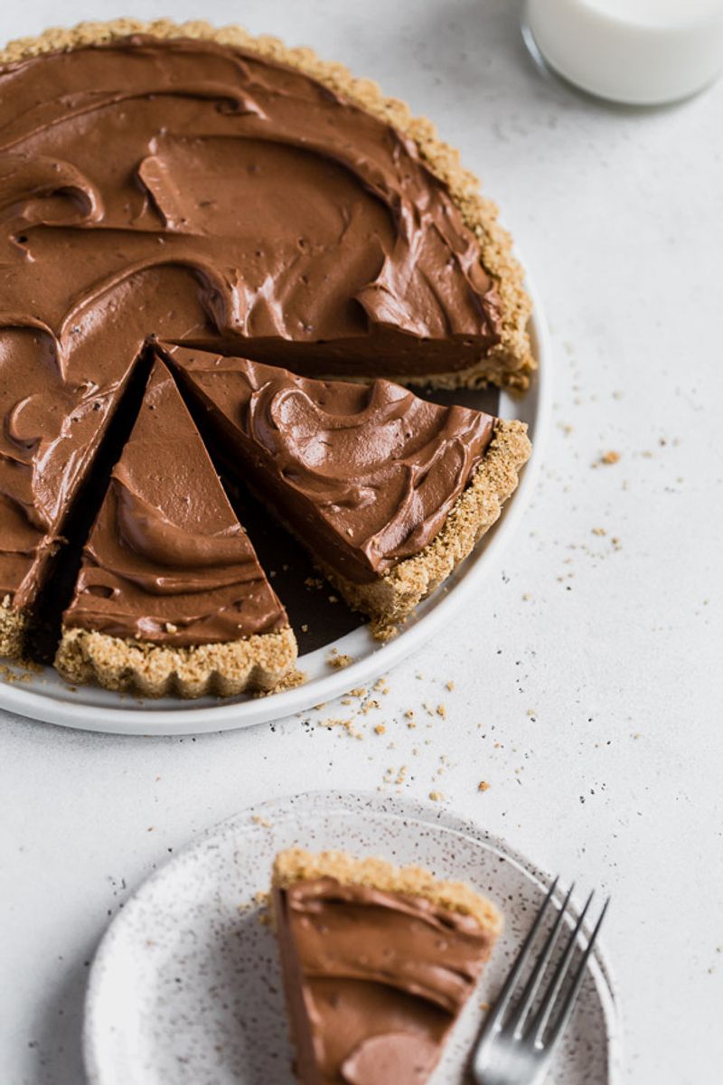Hazelnut Chocolate Tart