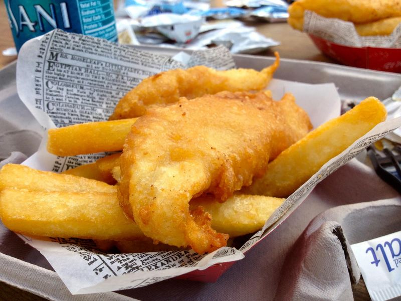 Epcot's Fish and Chips