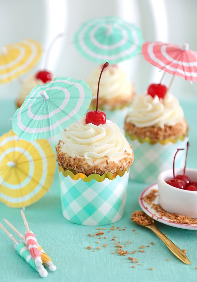 Pina Colada Cupcakes
