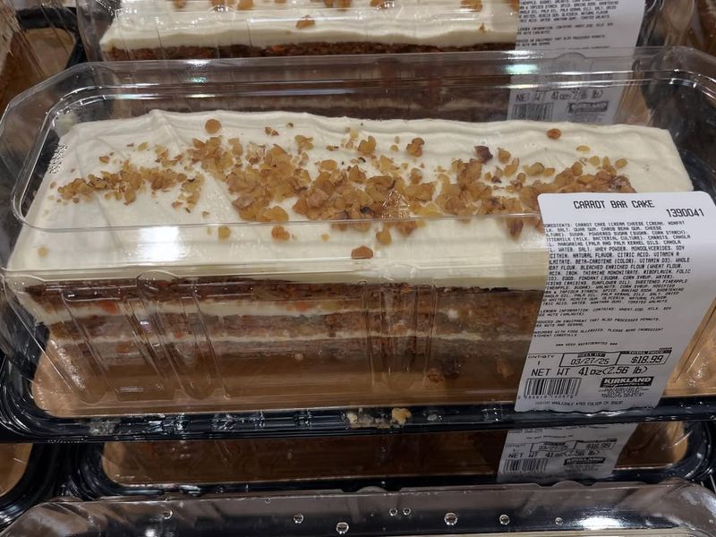 Carrot Cake Bar with Cream Cheese Frosting