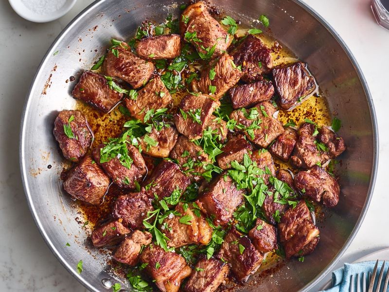 Garlic Butter Steak Bites