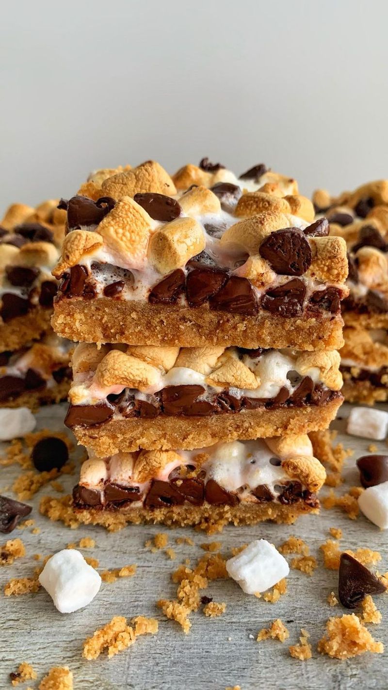 Gooey S'mores Bars