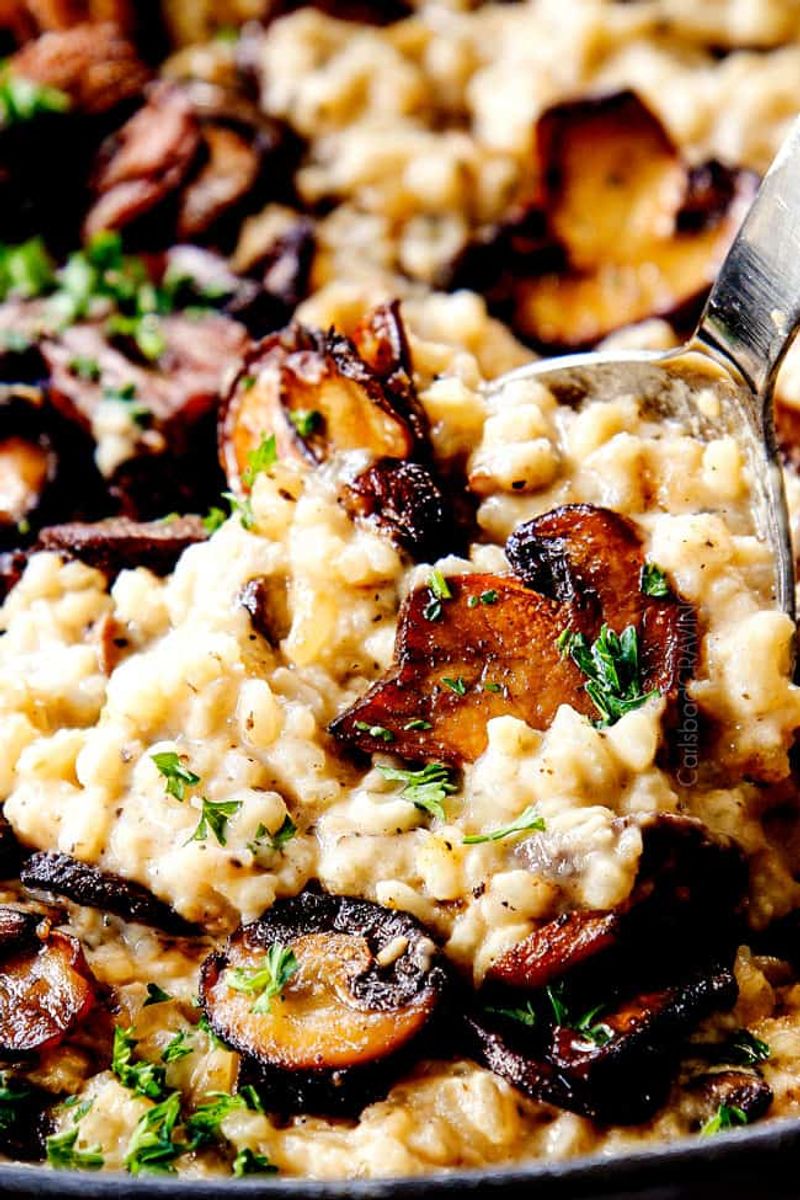 Chef John's Baked Mushroom Risotto