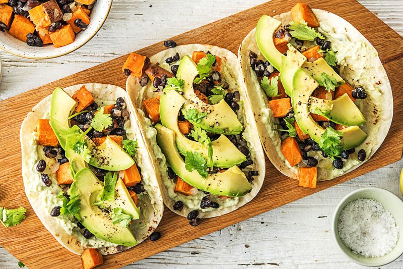Sweet Potato Black Bean Tacos