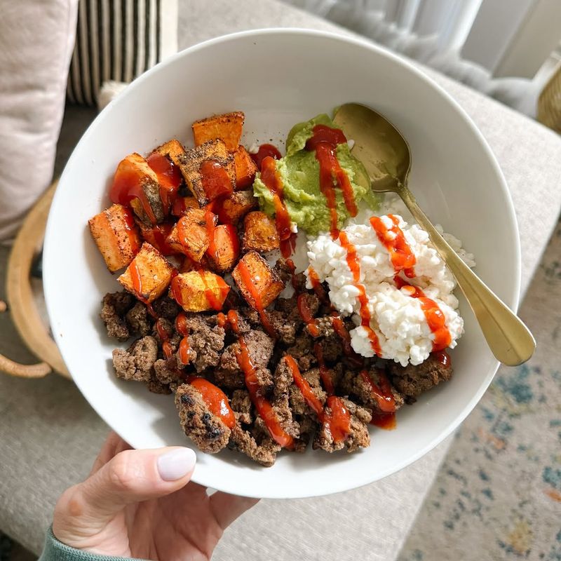 Beef and Sweet Potato Bowl