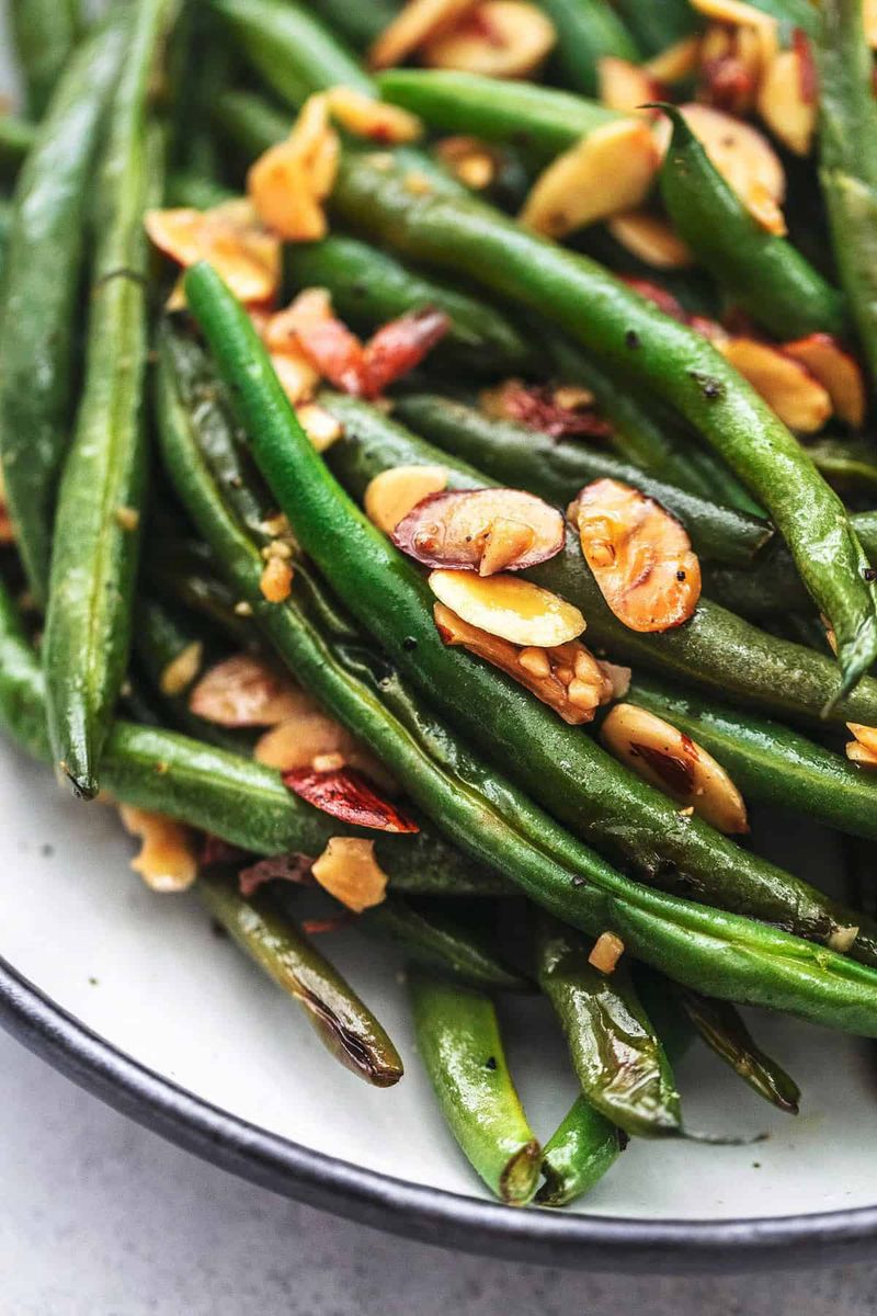 Sautéed Green Beans with Almonds
