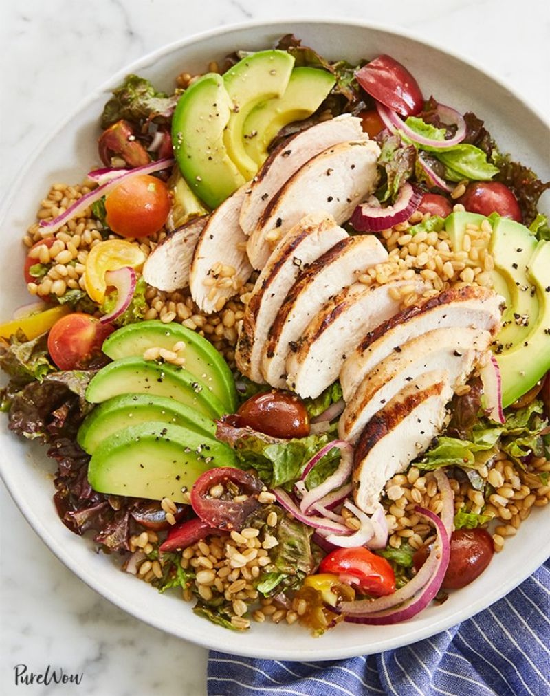 Citrus and Avocado Chicken Salad