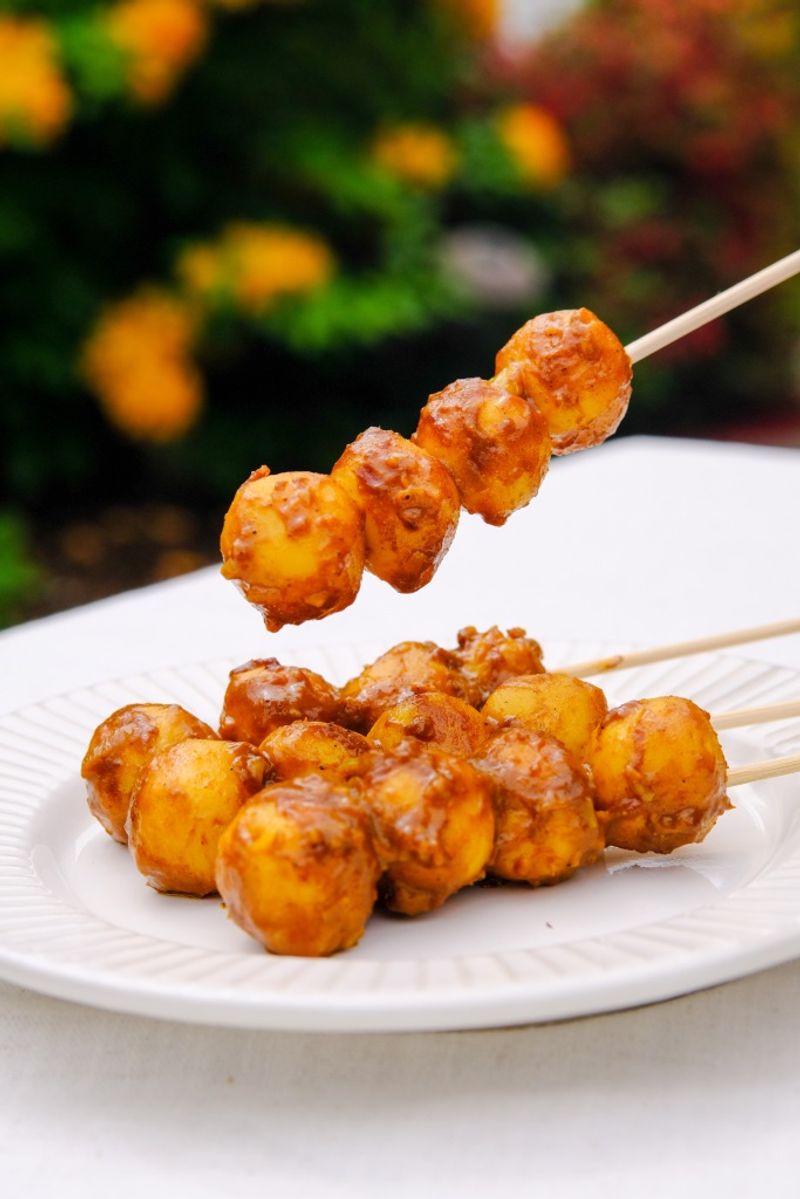 Curry Fish Balls (Hong Kong)