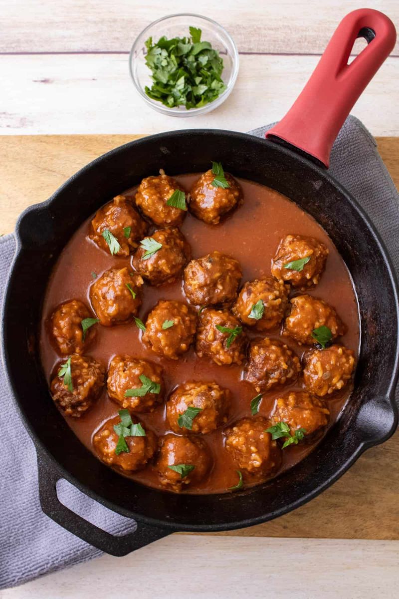 Porcupine Meatballs