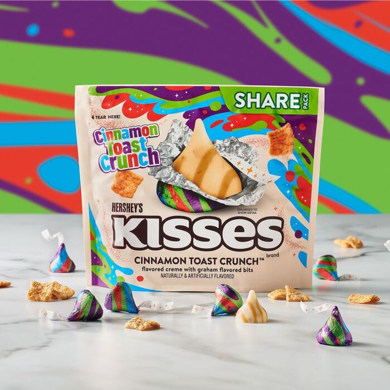 Hershey's Kisses Cinnamon Toast Crunch