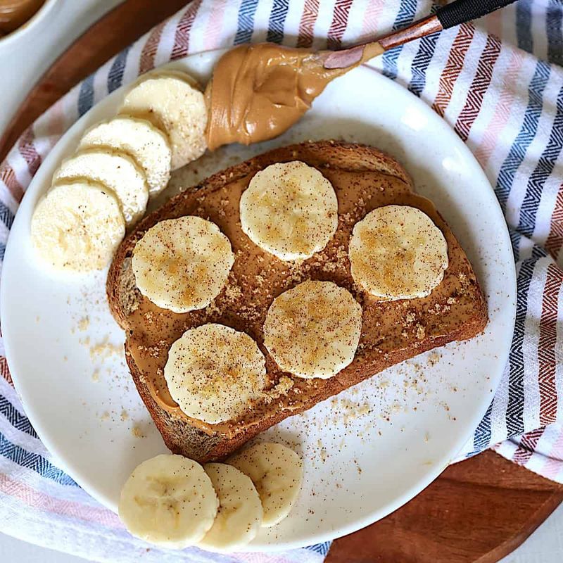 Whole Grain Toast with Nut Butter and Banana