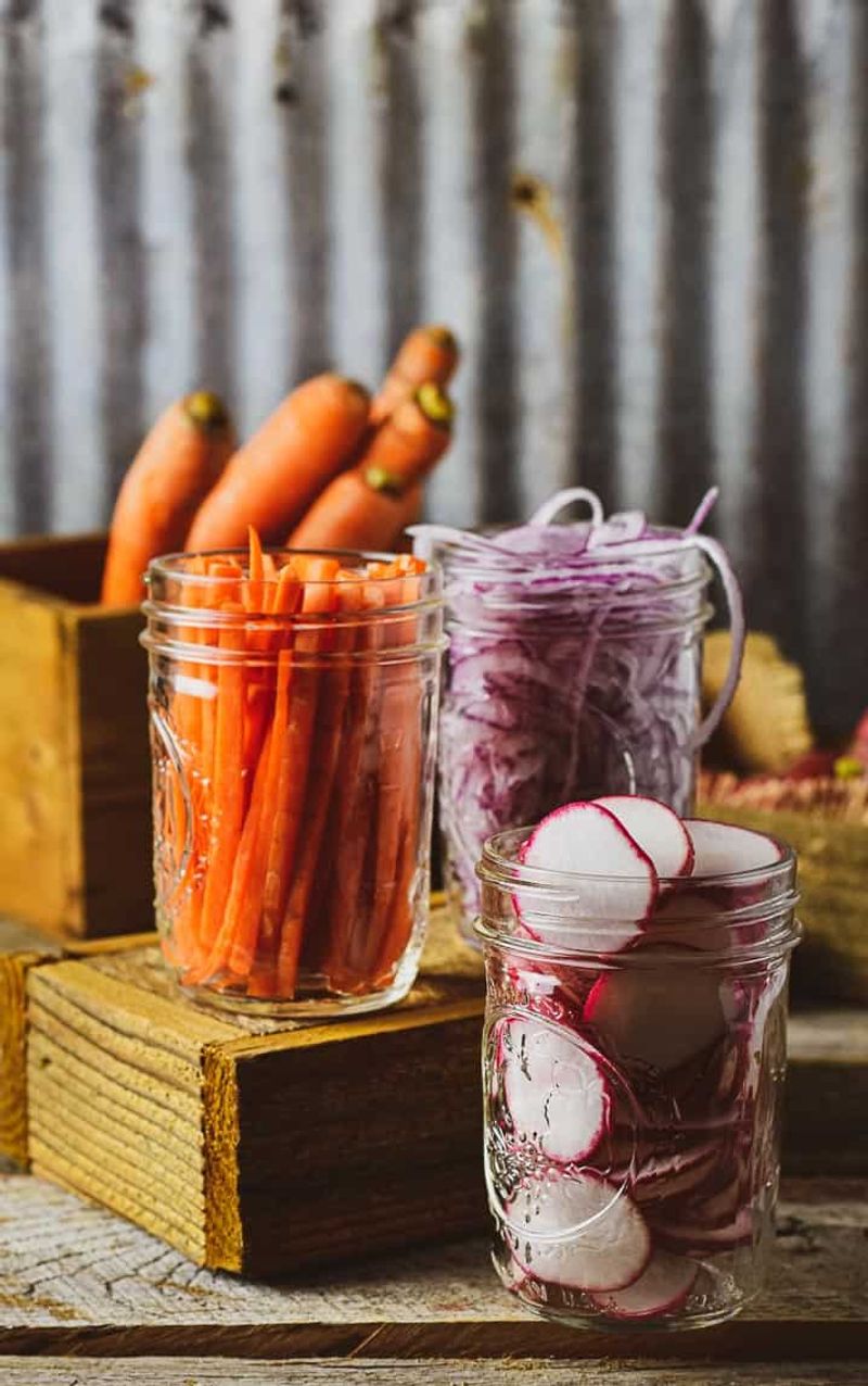 Fresh Veggies or No-Salt-Added Pickles