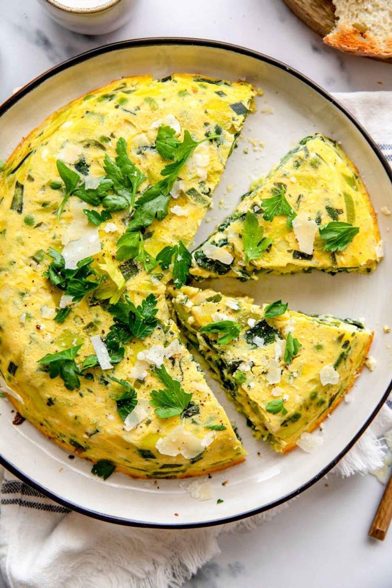 Spring Green Frittata