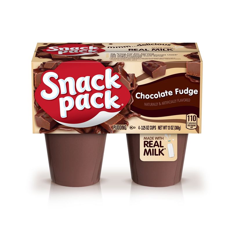 Snack Pack Pudding Cups (Chocolate Fudge)
