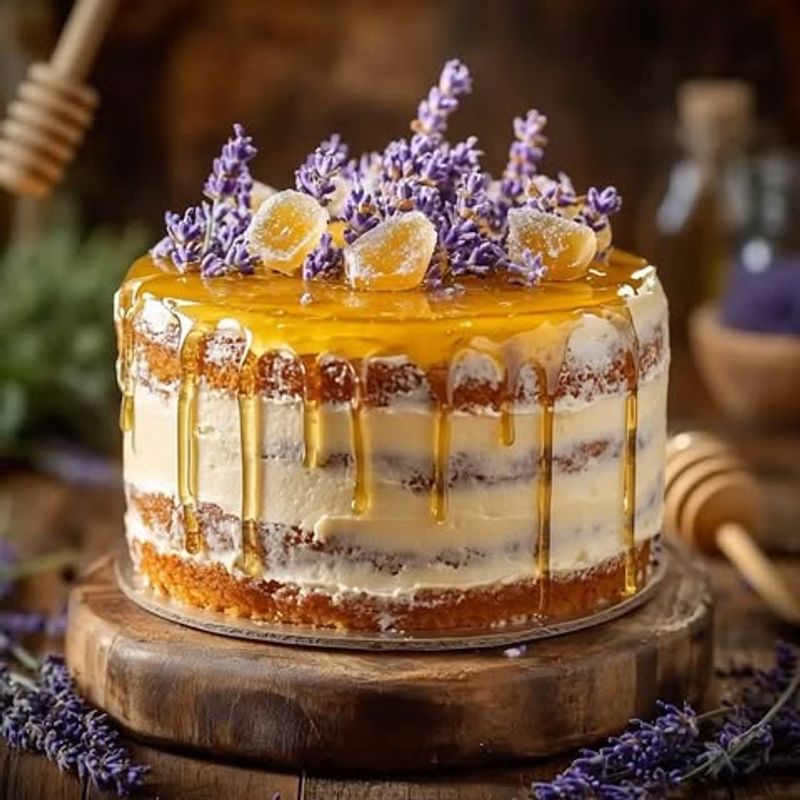 Lavender Honey Cake