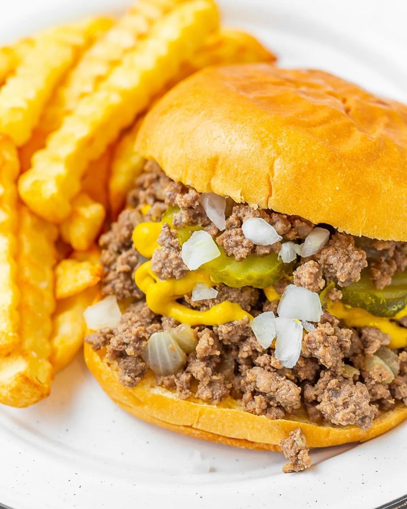 Iowa: Maid-Rite (Loose Meat Sandwich)