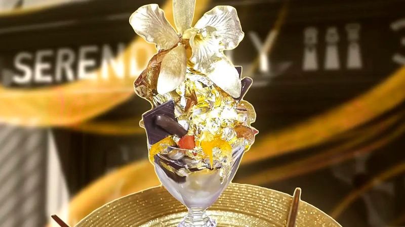 Indulgence: Golden Opulence Sundae