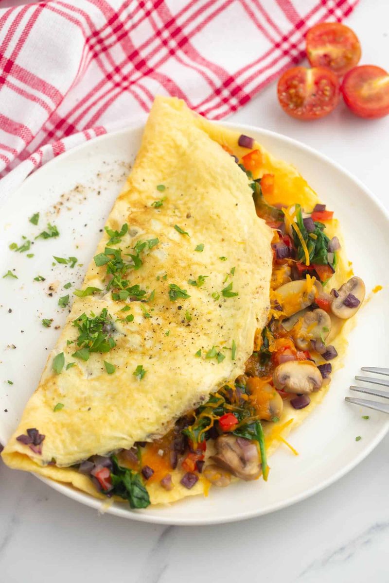 Vegetable Omelette