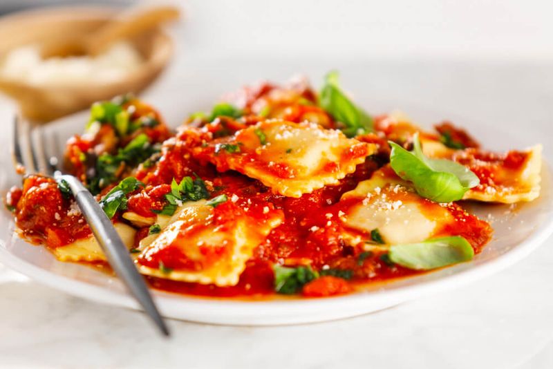 Instant Licorice Ravioli