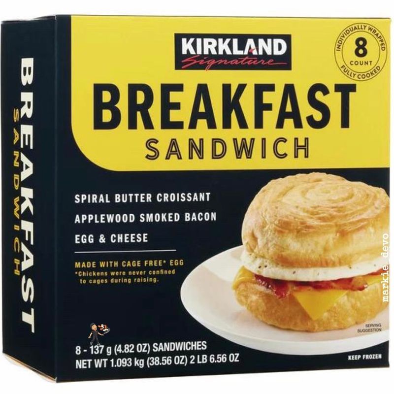 Frozen Breakfast Sandwiches