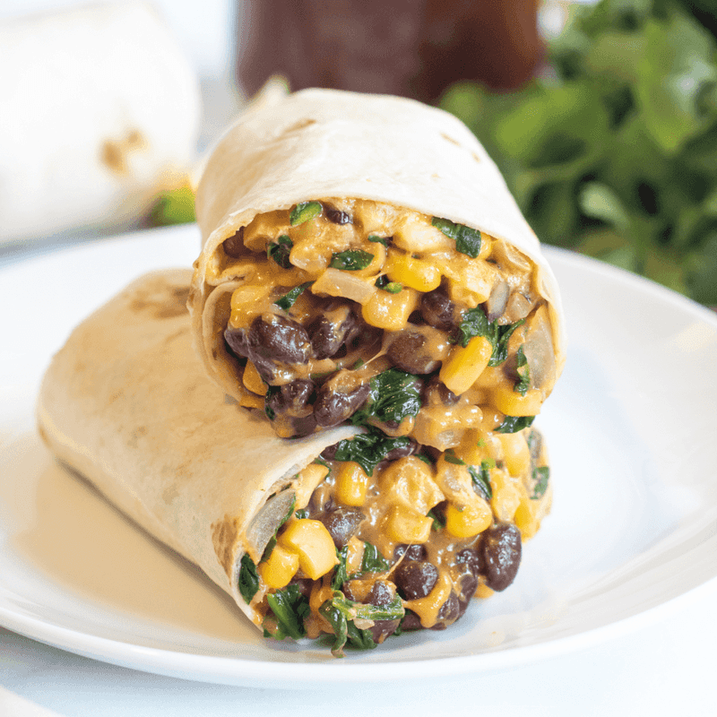 Instant Bean Burrito