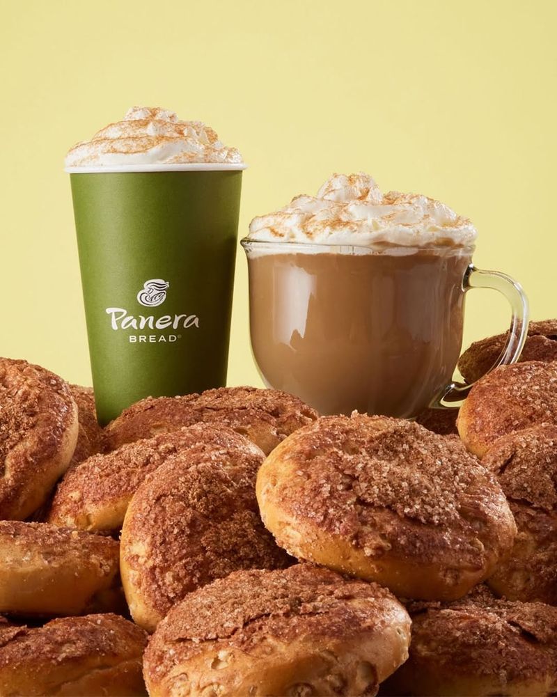 Panera Cinnamon Crunch Bagel