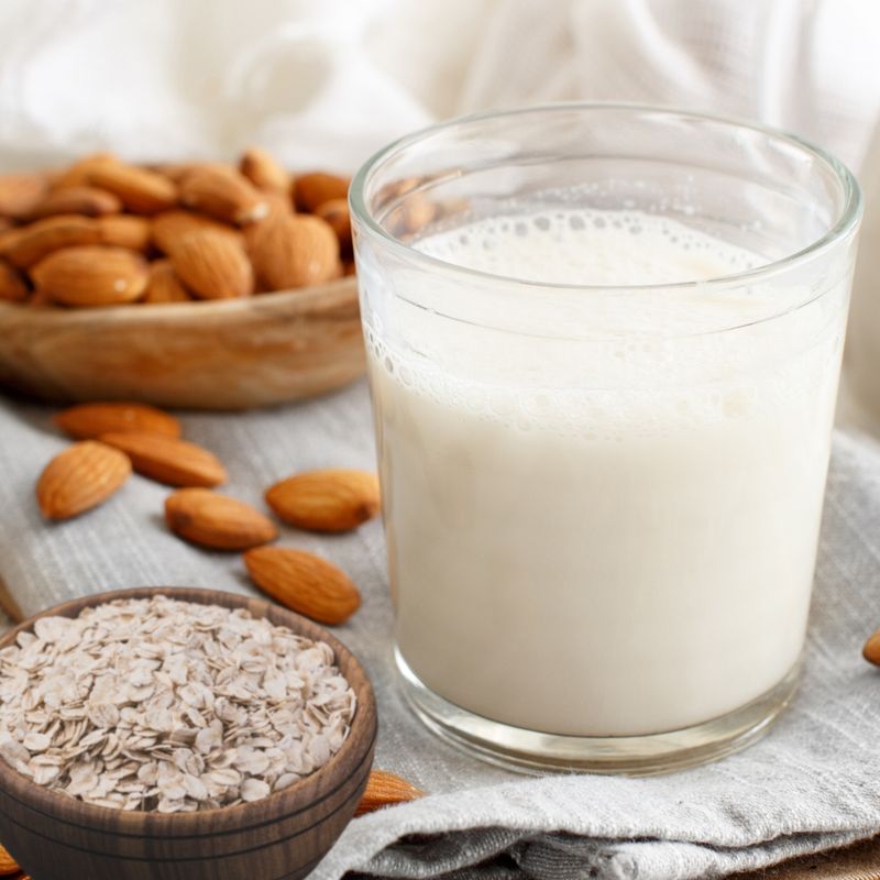 Plant-Based Milks (Almond, Soy, Oat)