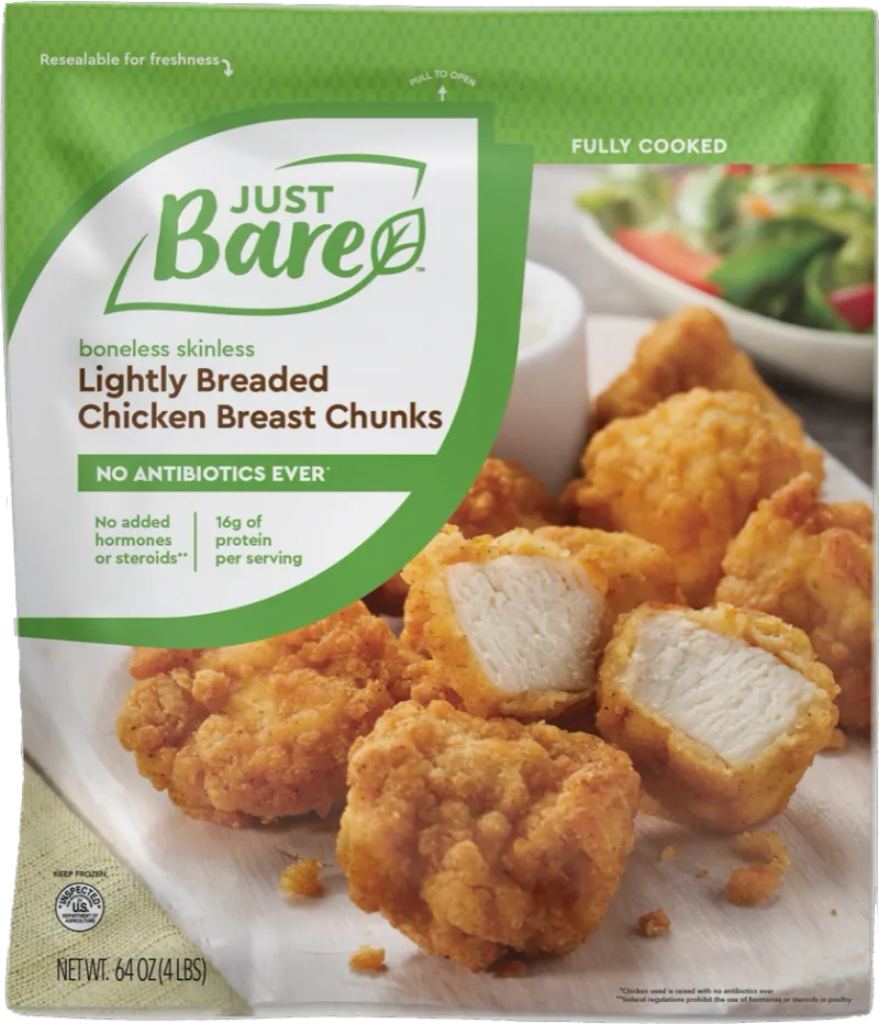 Just Bare Chicken Breast Chunks