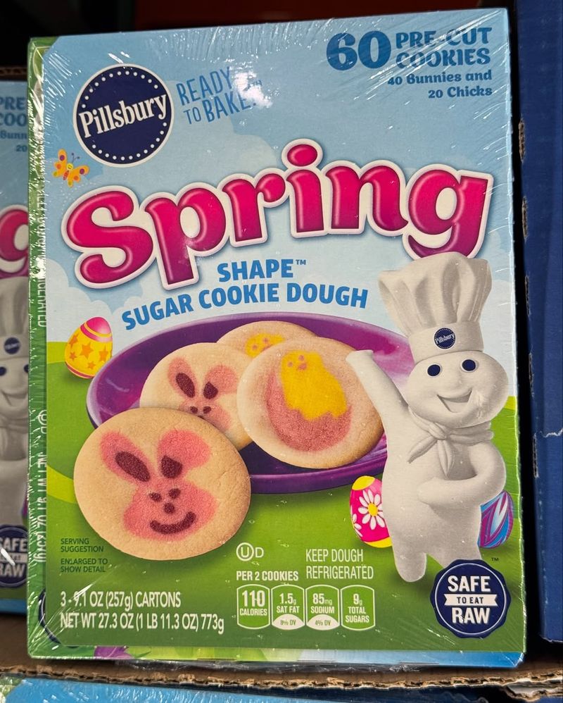 Pillsbury Spring Shape Sugar Cookies