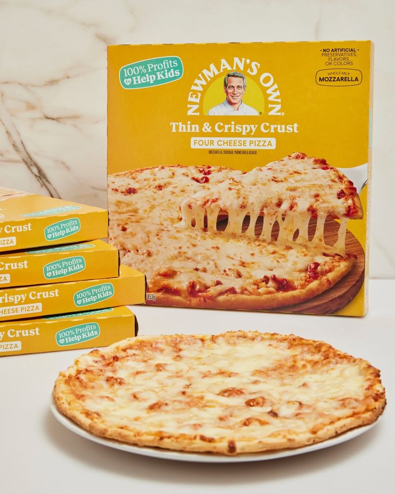 Newman's Own Thin & Crispy Four Cheese Pizza