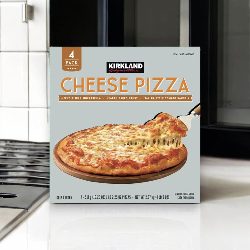 Kirkland Signature Cheese Pizza (4-Pack)