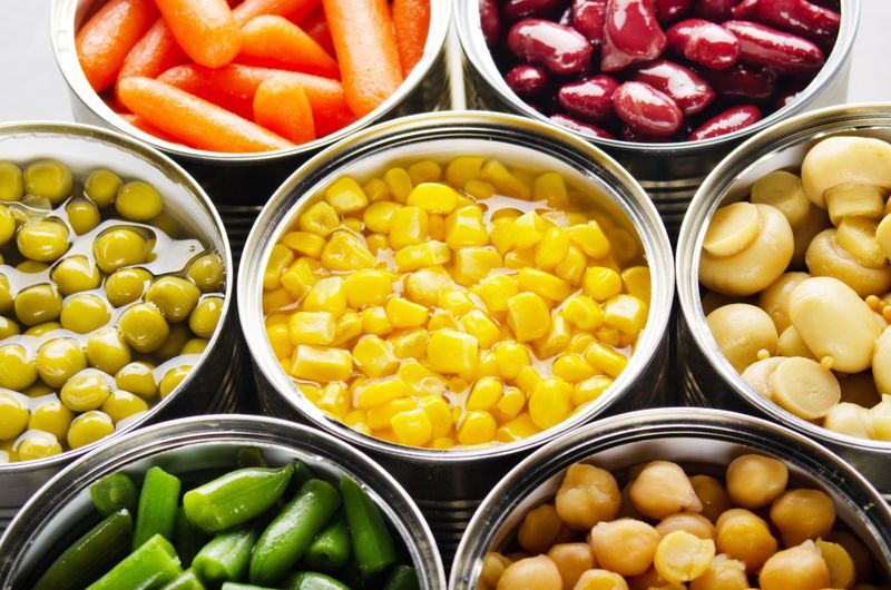 LESS: Canned Vegetables