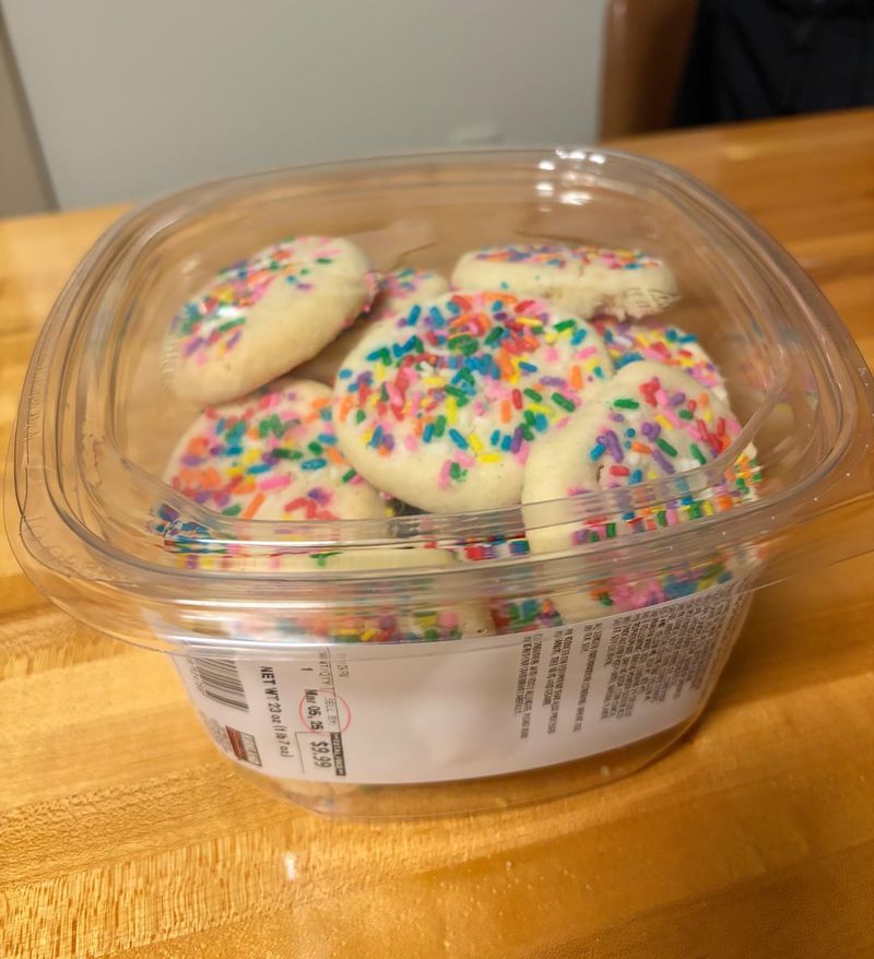 Butter Sugar Cookies with Spring Sprinkles