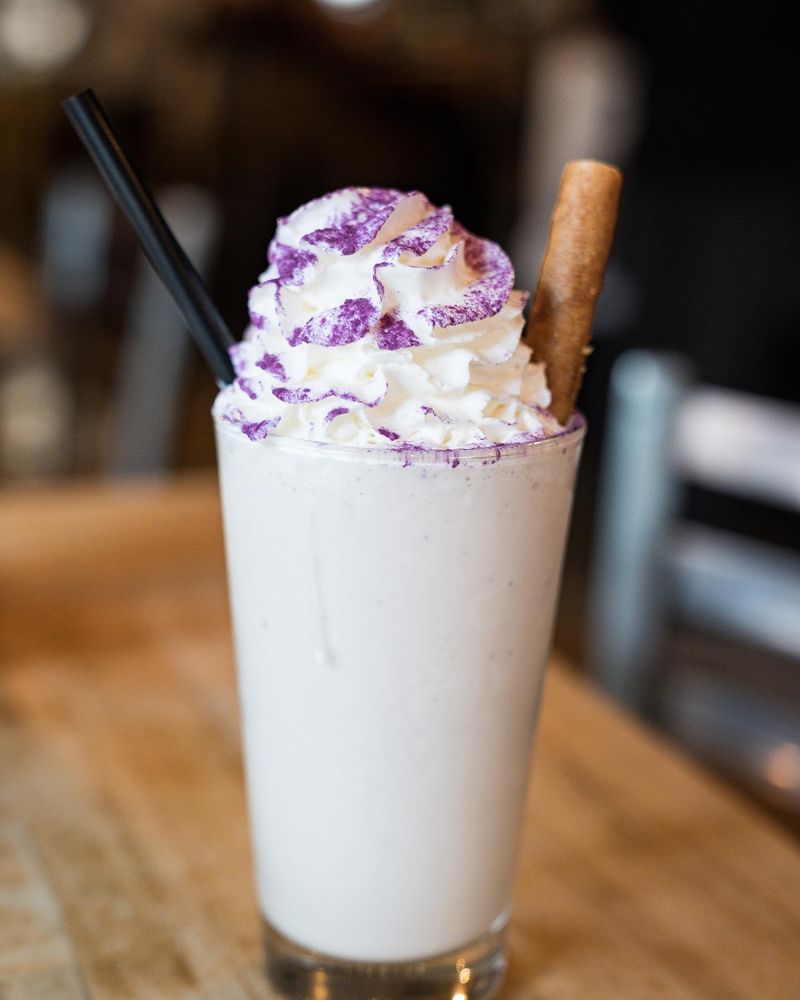 Lavender Honey Milkshake