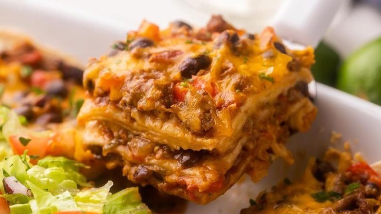 Layered Bean and Cheese Tortilla Bake: A Traditional Delight with a Modern Twist