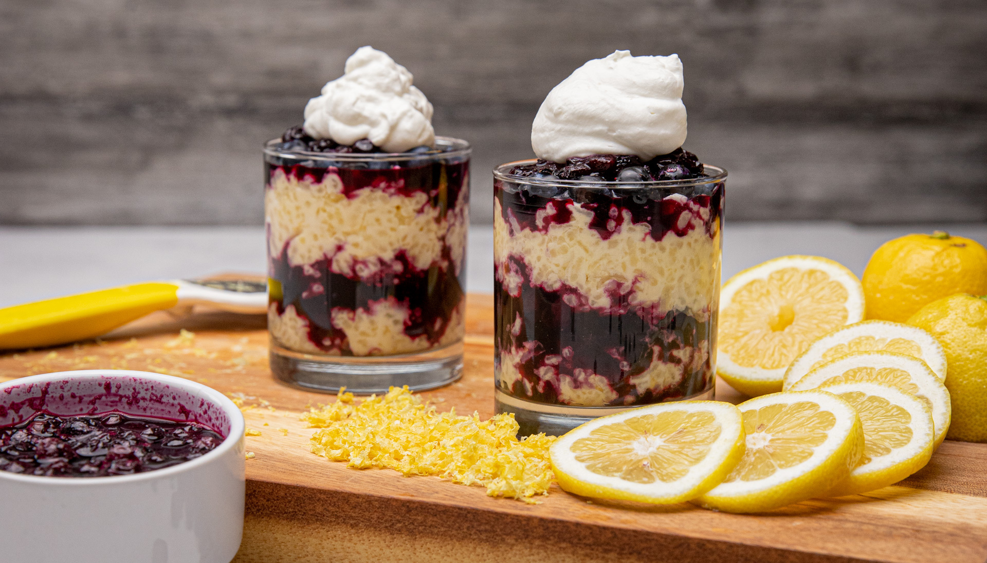 10 Rice Pudding Recipes That Are Like Comfort In A Bowl Lemon and blueberry rice pudding