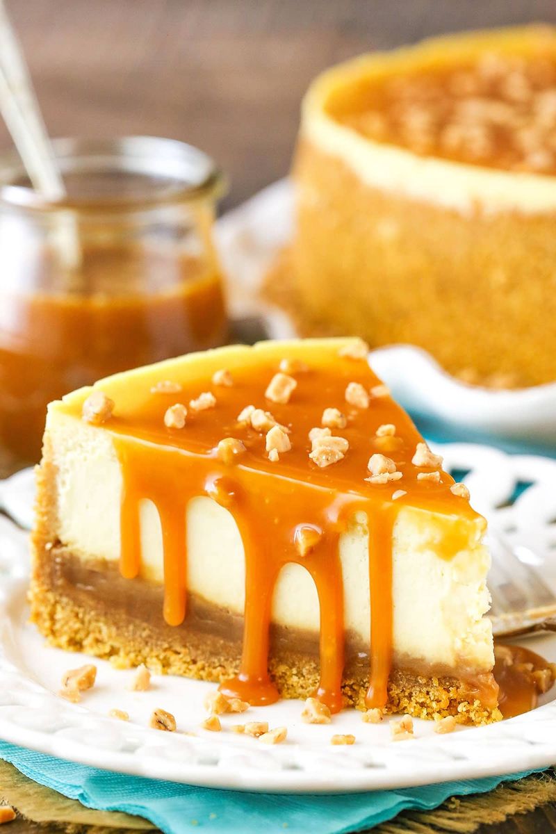 Salted Caramel Cheesecake