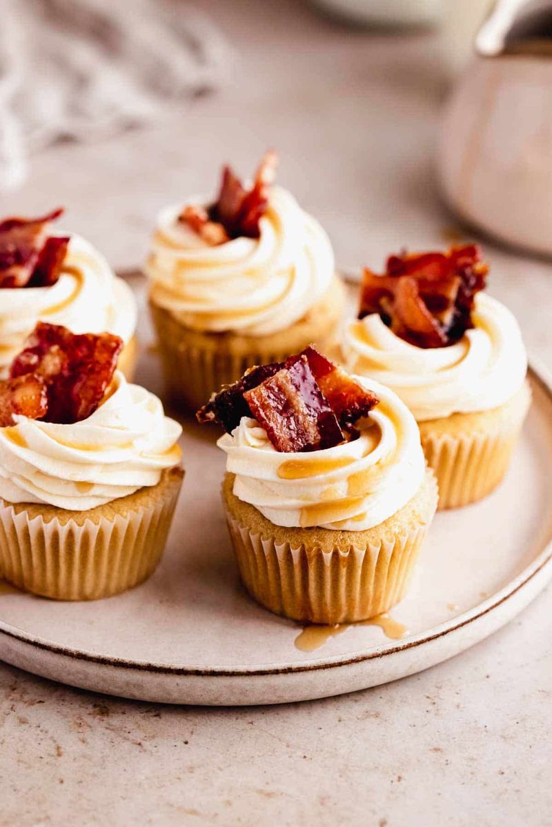 Maple Bacon Cupcakes