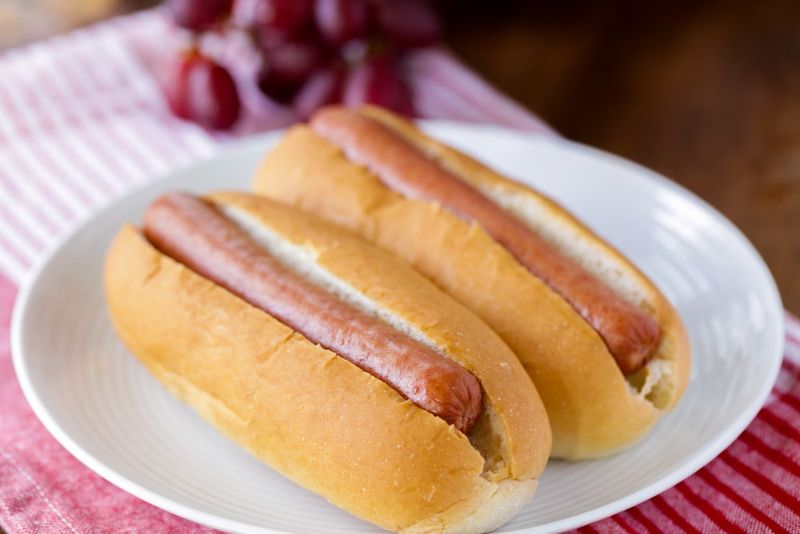 Boiled Hot Dogs
