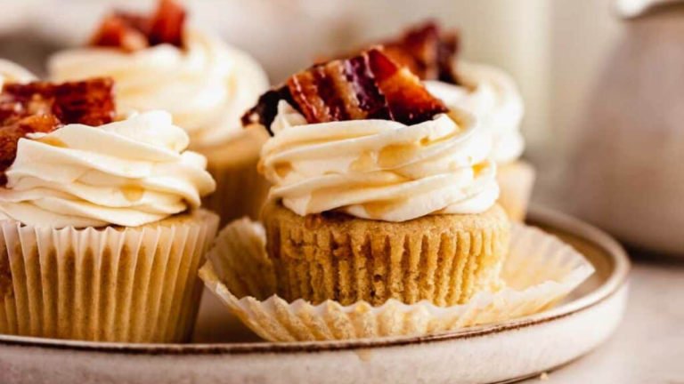 Maple Bacon Cupcakes—Sweet, Savory, and Unapologetically Indulgent