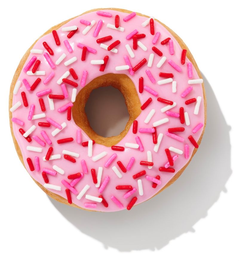 Strawberry Frosted With Sprinkles