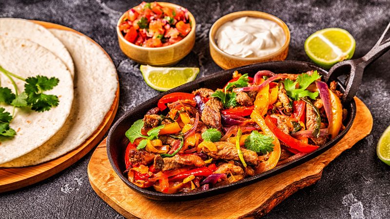 Overcooked Fajitas