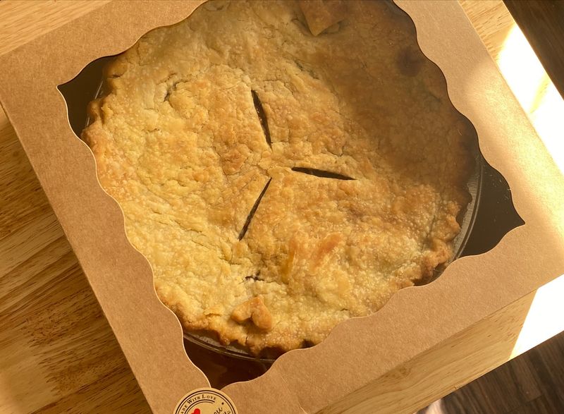 Freshness Guaranteed Bourbon Apple Pie