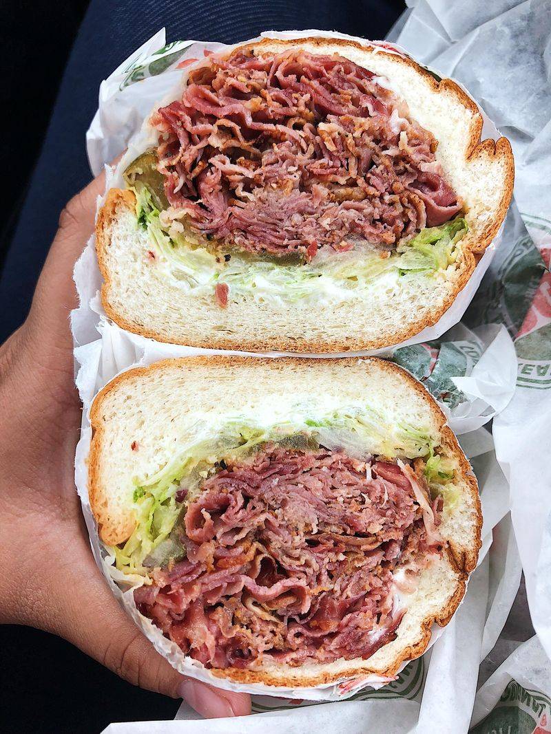 Togo’s Hot Pastrami Reuben
