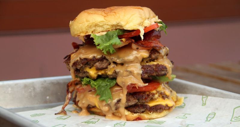 Shake Shack's Peanut Butter & Bacon Burger