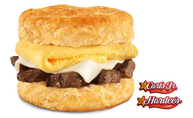 Carl’s Jr. Steak And Egg Biscuit