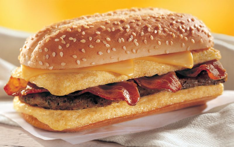 Burger King's Enormous Omelet Sandwich