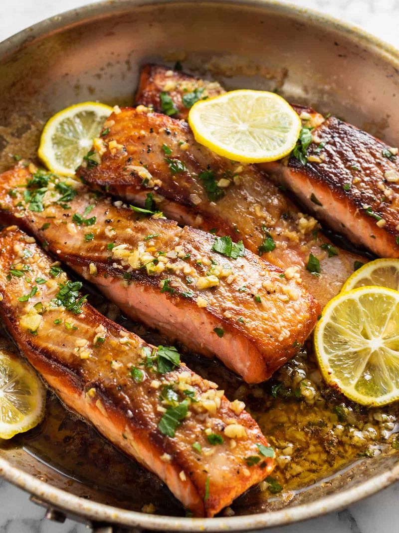 One-Pan Lemon Garlic Salmon