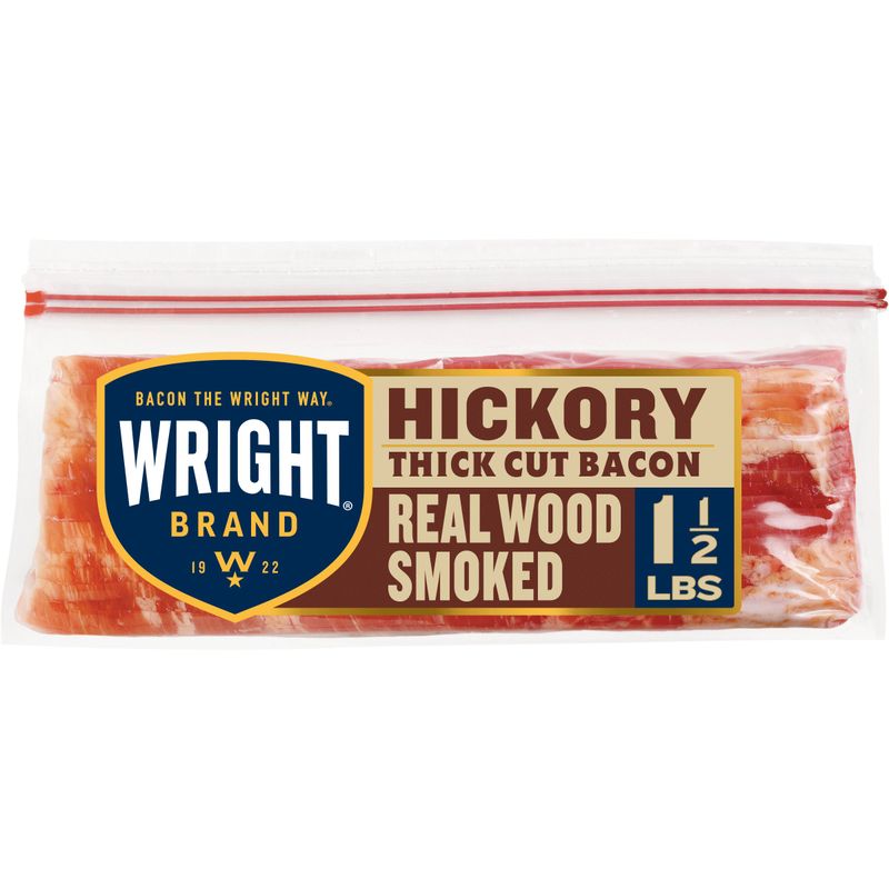 Wright Brand Hickory Smoked Bacon